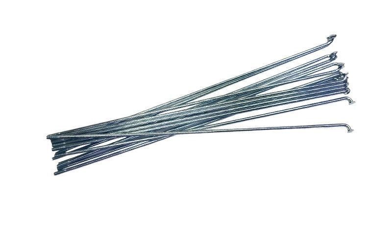 Спиця 12G 260MM 2.6mm з ніпелем оцинкована для велосипеда, електровелосипеда 12G 260MM фото
