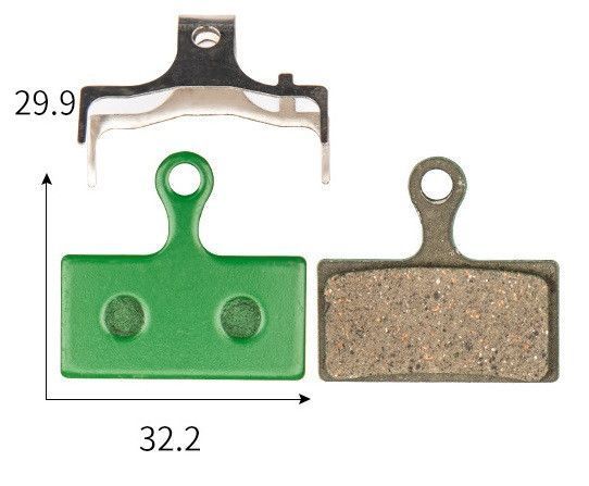 Дискові гальмівні колодки shimano G03S XTR/XT/SLX/DEORE/ALFINE/ULTEGRA Кераміка А19КЕР фото